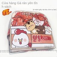 Sách Đồ Chơi Phát Nhạc Hình Chú Gà Rán diy Cho Bé DIYBộ tranh Ngôi nhà của Gia Đình Tèo Sách Đồ Chơi Búp Bê Doudou Mặc Đầm Có Nhạc DIY Cô Tiên Xanh đồ chơihát Nhạc Thủ Công DI YBộ tranh Ngôi nhà của Gia Đình Tèo Bộ Tranh Cắt dán ”Shop quần áo Online” Cô