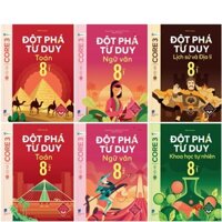 Sách - Đột Phá Tư Duy Lớp 8 - Trọn Bộ Các Môn Toán, Văn, KHTN, Lịch Sử Địa Lý - Winbook - Bản Quyền