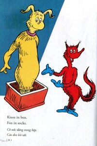 Sách - Dr. Seuss - Fox in Socks - Cáo đeo bít tất LazadaMall