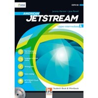 Sách - DTPbooks - American Jetstream Upper-Intermediate A Student's book & Workbook ( không kèm CD)