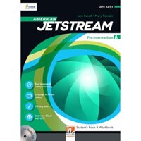 Sách - DTPbooks - American Jetstream Pre-Intermediate A Student's book & Workbook (không kèm CD)