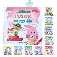 Sách Ehon Kỹ Năng Giao Tiếp Cho Bé Cùng Con Khôn Lớn - Song Ngữ Việt Anh (Bộ 10 Cuốn)