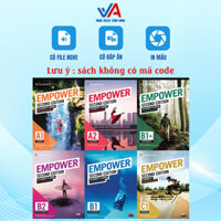 Sách - Empower 2nd A1,A2,B1,B1+,B2 không có mã code - bộ 2 quyển - in màu - đủ file nghe đáp án