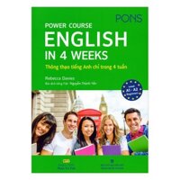 Sách - English In 4 Weeks - Thông Thạo Tiếng Anh Chỉ Trong 4 Tuần - 2396945060970