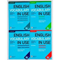 Sách - English vocabulary in use (combo 4 cuốn in màu kèm Link Audio)