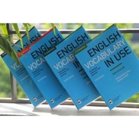 Sách -ENGLISH VOCABULARY IN USE -bộ 4 cuốn bản màu sách nhập