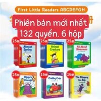 Sách First little readers - Trọn bộ 132 cuốn (full level A-B-C-D-EF-GH) + File nghe Mp3