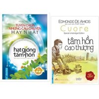 Sách Firstnews - Combo Tuyển Chọn Những Câu Chuyện Hay Nhất Hạt Giống Tâm Hồn + Tâm Hồn Cao Thượng (Bìa mềm)