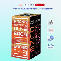 Sách - Frank Herbert's Dune Saga 3-Book Box Set: Dune, Dune Messiah, and Children of Dune