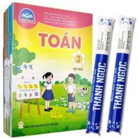Sách Giáo Khoa Bộ Lớp 3 - Chân Trời Sáng Tạo - Sách Bài Học (Bộ 12 Cuốn) (Mỹ Thuật Bản 1) (2023) + 2 Bao Sách TNT