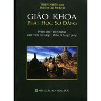 Sách - Giáo Khoa Phật Học Sơ Đẳng(HT)