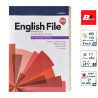 Sách - Giáo Trình English File 4th Edition - Elementary: Student’s Book kèm Workbook 2 trong 1