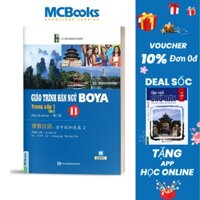 Sách - Giáo trình Hán ngữ Boya trung cấp 1 tập 2 - MCbooks