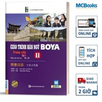 Sách Giáo Trình Hán Ngữ Boya Trung Cấp 2 – Tập 1 (MC)