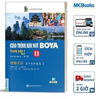 Sách - Giáo Trình Hán Ngữ Boya Trung Cấp 1 Tập 2 (MC)