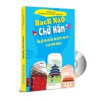 Sách-Hack Não Chữ Hán Tiếng Trung - Siêu ghi nhớ chữ Hán theo bộ thủ, mẹo nhớ và âm thanh tương tựDVD tai liêu