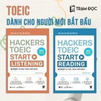 Sách - Hacker TOEIC Start Listening + Start Reading ( kèm file nghe, khoá học online)