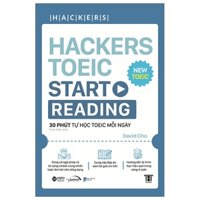 Sách - Hackers Toeic Start Reading - 30 Phút Tự Học Toeic Mỗi Ngày