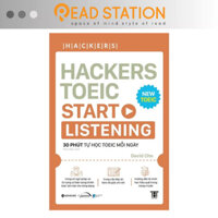 Sách > Hackers TOEIC Start: Listening - 30 phút tự học TOEIC mỗi ngày (Kèm Ứng dụng + File Nghe)