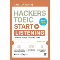 Sách Hackers TOEIC Start Listening - Hodico