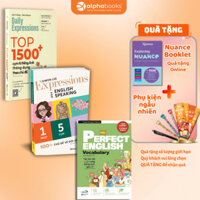 Sách Hay Nhất Của Gamma Về Từ Vựng: 1 Ngày 5 Cụm 6 Từ + Top 1500 Cụm Từ Tiếng Anh +Perfect English Vocabulary (Lẻ/Combo)