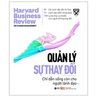 Sách - HBR ON - Quản lý sự thay đổi