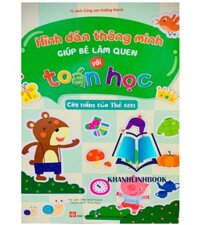 Sách Hình dán thông minh giúp bé làm quen với toán học - cây nấm của thỏ con