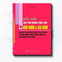 Sách Hỏi – Đáp Các Tình Huống Pháp Luật Về Hôn Nhân Và Gia Đình – Chế Độ Tài Sản, Các Hành Vi Bị Xử Phạt Vi Phạm  Hành C