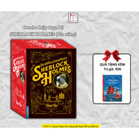 Sách - Hộp 3 cuốn Sherlock Holmes toàn tập (bìa cứng)(kèm quà tặng)