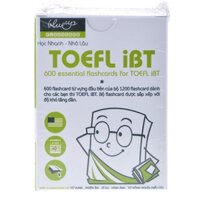 Sách - Hộp Blueup TOEFL iBT 600 Essential Flashcards For Toefl iBT: Phần 1