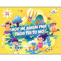 Sách - Hộp quà 1/6 - 3-6 tuổi - Hộp hè khám phá - Thỏa trí tò mò