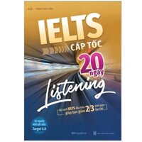 Sách IELTS Cấp Tốc 20 Ngày Listening MEGAENG10340