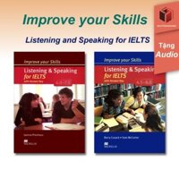 Sách - Improve your Skills - Listening and Speaking for IELTS - bản in màu tặng Audio mp3