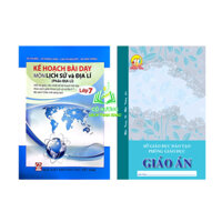 Sách - Kế hoạch bài dạy môn Lịch sử và Địa lí lớp 7 - Phần Địa lí (bộ Chân trời sáng tạo)+ Bán kèm sổ giáo án A4