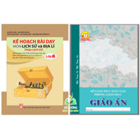 Sách - Kế hoạch bài dạy môn Lịch sử và Địa lí lớp 8 - Phần Lịch sử (bộ Chân trời sáng tạo)+bán kèm sổ giáo án A4 (K