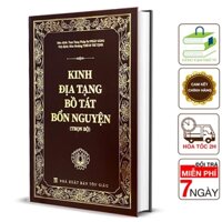 Sách - Kinh Địa Tạng Bồ Tát Bổn Nguyện - Bìa Cứng [ Khổ Lớn: 30 x 20 cm ]