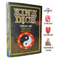 Sách Kinh Dịch Trọn Bộ (Bìa đen, Cứng) - Tác Giả Ngô Tất Tố.tái bản