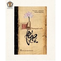 Sách - Kinh Pháp Cú Thư Pháp (Song Ngữ Anh - Việt)