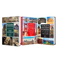 Sách kỳ quan thế giới, bí ẩn lịch sử và những thành phố kỳ vĩ nhất thế giới - Bách khoa toàn thư  bộ 3 cuốn, bìa cứng, in màu