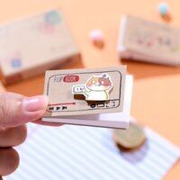 Sách lật tí hon (Flipbook) "Cat good friends don't let you do stupid thing" - FL007