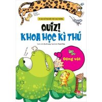 Sách Lẻ  Quiz  Khoa Học Kì Thú  10 Cuốn  - dong-vat