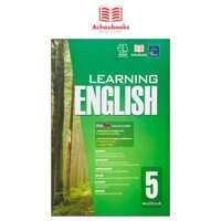 Sách Learning English 5 Sách học tiếng anh cho học sinh lớp 5 Bìa mềm 200 trang Á Châu Books