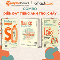 Sách - Lẻ/Combo 3 Cuốn: Nuance 50 Sắc Thái Của Từ + Top 1500 + Cụm Từ Tiếng Anh + Cách Nói Số Chuẩn (AP)