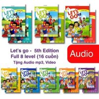 Sách Let's Go - 5th edition - Bản in Student book + workbook, bộ sách học tiếng Anh tiểu học tặng mp3