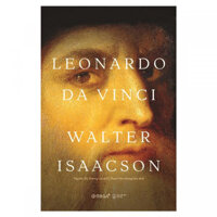 Sách lịch sử thế giới hay Leonardo Da Vinci tặng kèm bookmark thiết kế