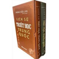 Sách-Lịch Sử Triết Học Trung Quốc (Tái Bản 2023_Boxset Trọn Bộ 2 Tập) (Bìa Cứng))–Phùng Hữu Lan