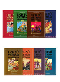 Sách Lịch Sử Việt Nam Bằng Tranh Bộ Dày (Trọn bộ 8 tập)
