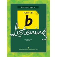 Sách - LinguaForum TOEFL iBT b-Listening (kèm CD)