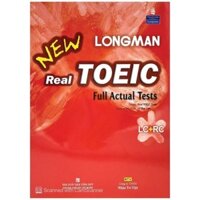 Sách Longman New Real TOEIC Full Actual Tests (Kèm CD)