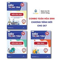 Sách Lớp 11-Siêu trọng tâm 9 Môn Toán, Lí, Hóa, Sinh, Văn, Anh,Sử,Địa,GD Kte PL chương trình mới dành cho 2k7 - Khối B Toán Hóa Sinh